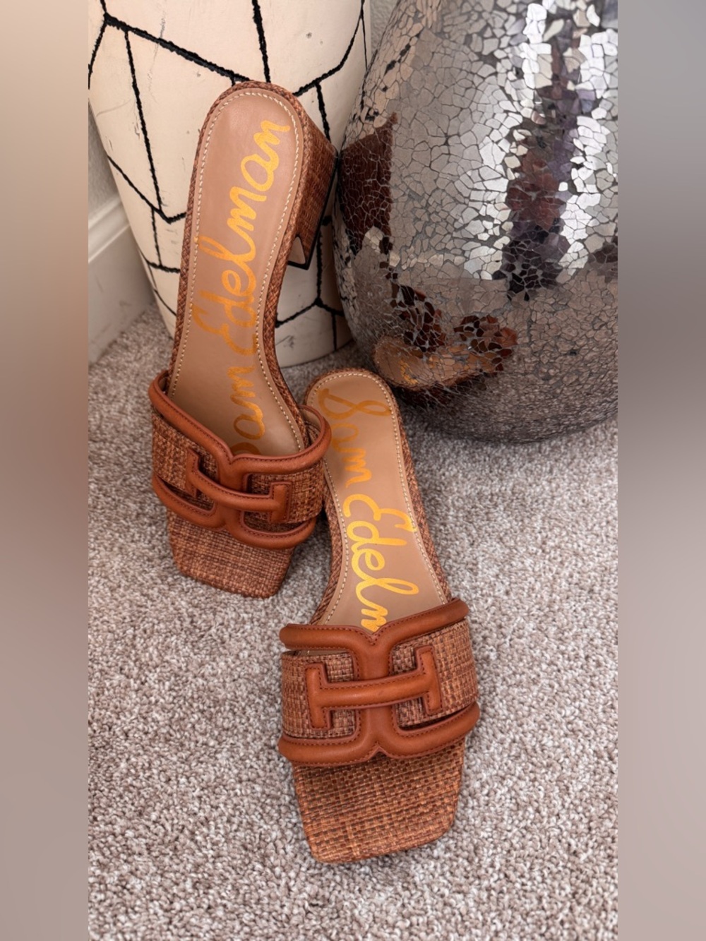 Sam Edelman Waylon Block Heel Slide Sandal - 7.5
